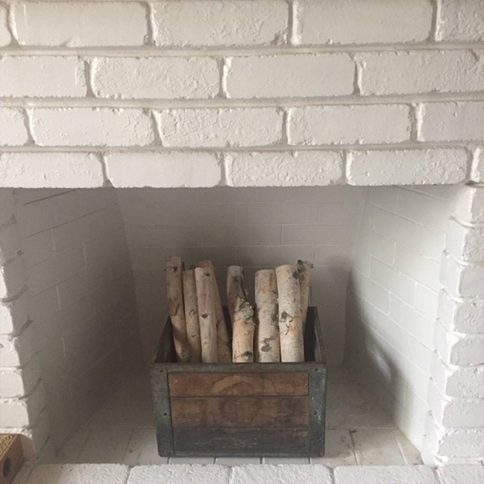 Wilson® Enterprises 6"-8" Large White Birch Fireplace Set, 3ct.